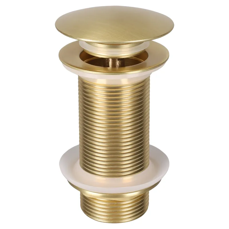 Differnz afvoerplug pop up | design | goud | large | Ø 66 mm x 98 mm Beperkte Voorraad