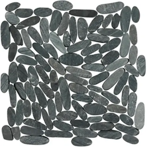 Terre d'Azur Stone Sliced Black Sumatra 30x30 cm Laatste Kans