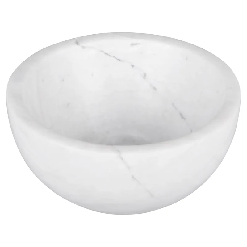 Gratis Retour Differnz Boomer waskom marmer | wit | Ø 20 x 10 cm