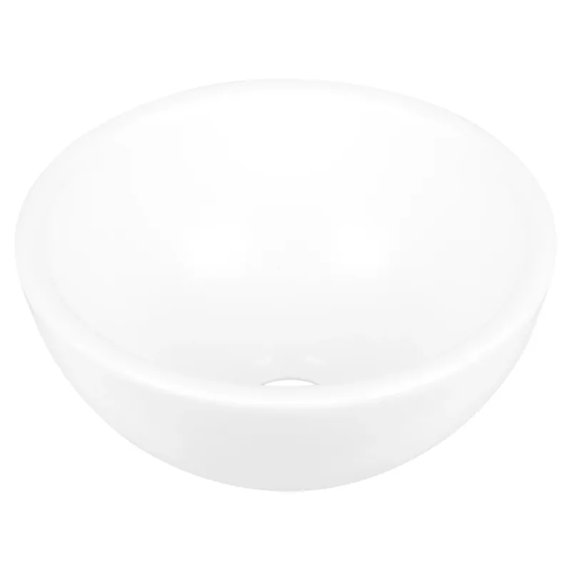 Differnz Boomer waskom keramiek | wit | Ø 20 x 10 cm Korting