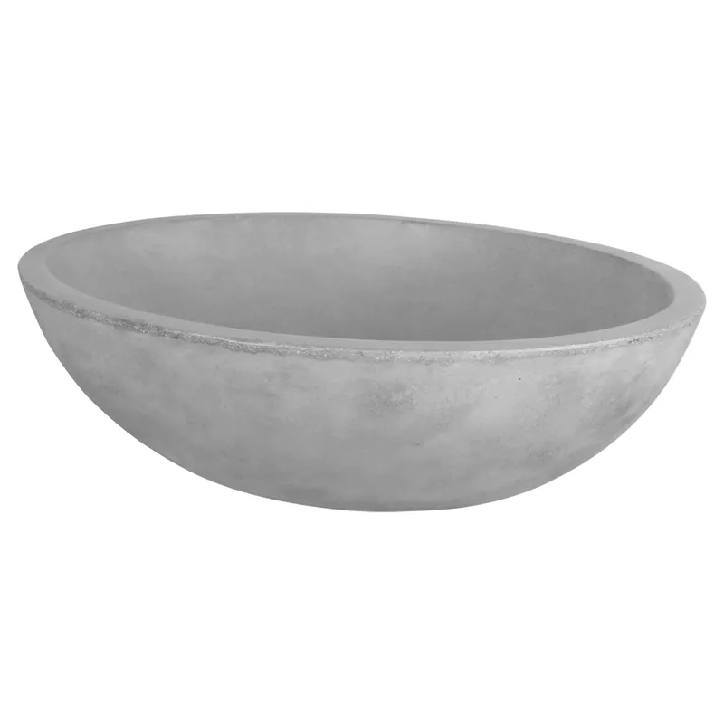 Differnz Dias waskom beton | lichtgrijs | 50 x 41 x 14 cm Superprijs