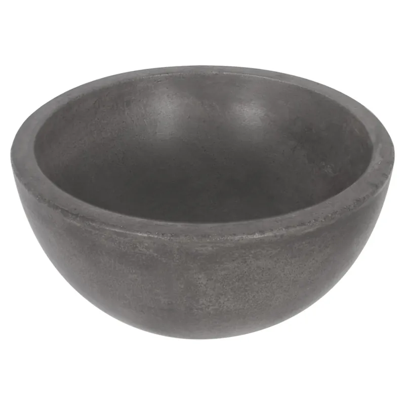 Actieprijs Differnz Boomer waskom beton | donkergrijs | Ø 20 x 10 cm