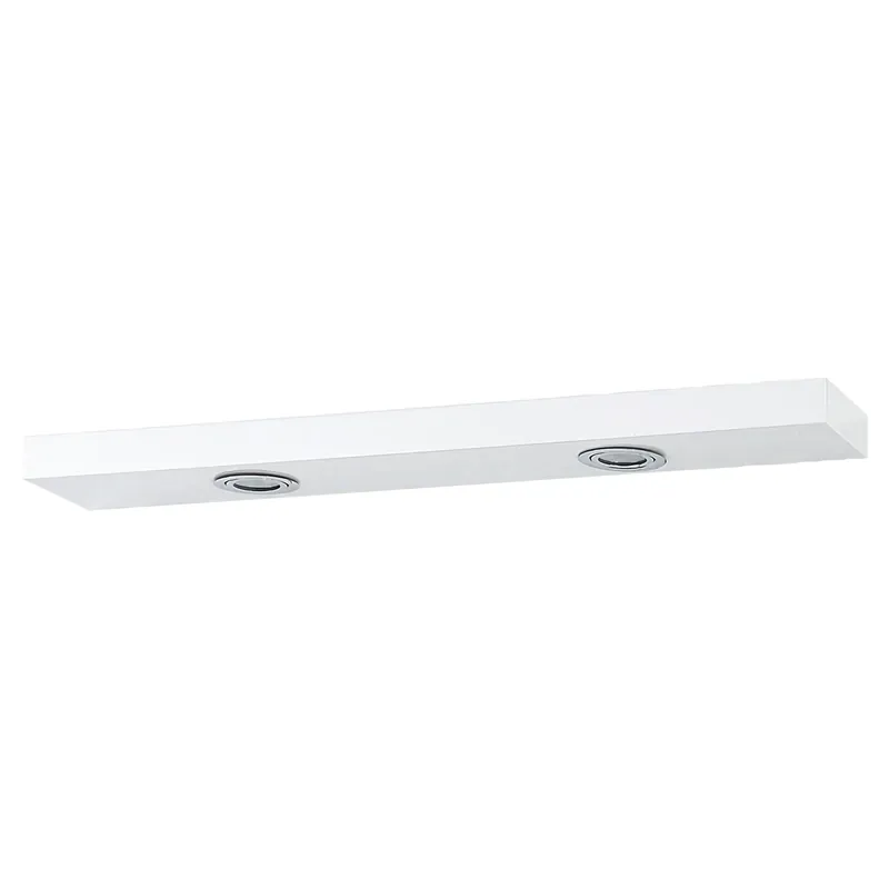 Lage Prijs Fabulous spiegelkoof met verlichting | wit | 69 x 12 x 3.5 cm