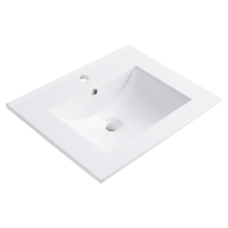Differnz Legs wastafel | wit | 61.5 x 46.5 cm Lage Kosten