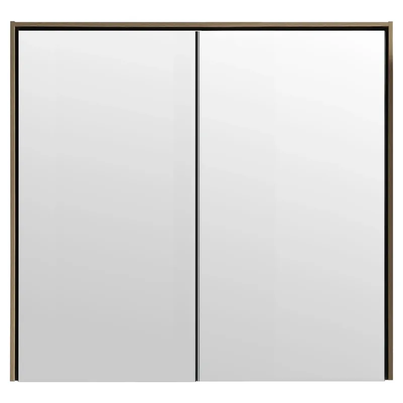 Gratis Retour Differnz Legs spiegelkast FSC® | groen | 60 x 15 x 75 cm
