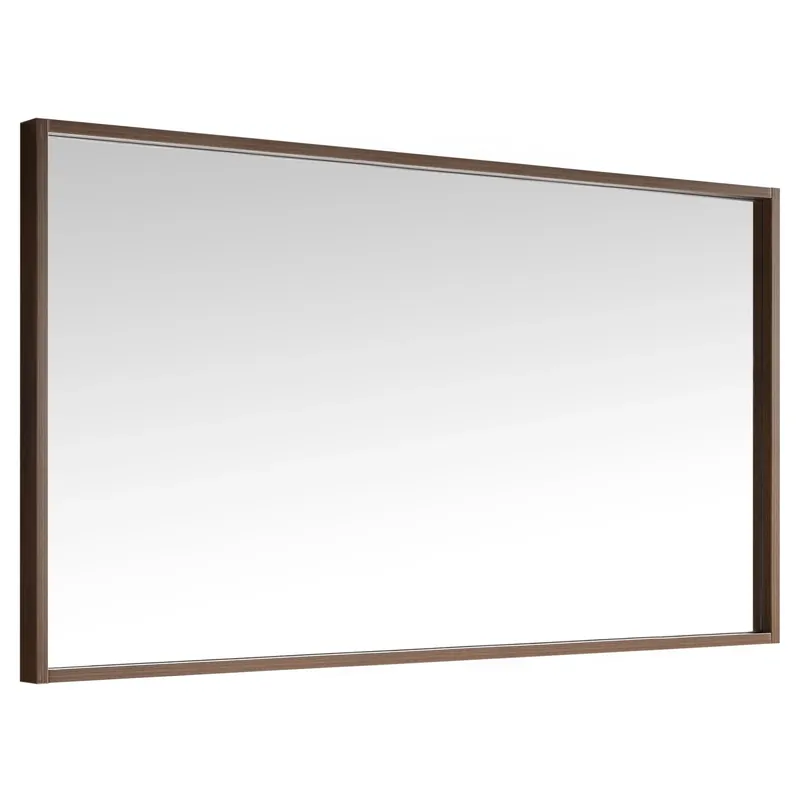 Laatste Versie Differnz Industrial spiegel FSC® | walnut | 130 x 78 x 5 cm