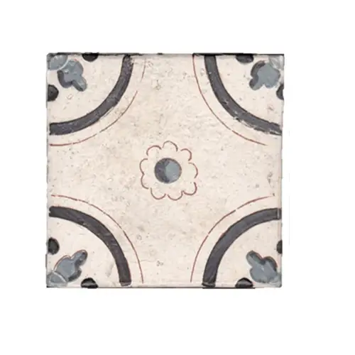 Terre d'Azur Tierra-Royal Decor-Onda 15x15 cm Op = Op