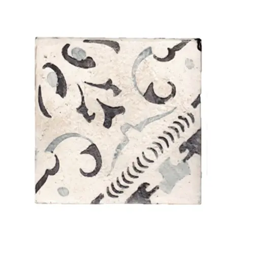 Op = Op Terre d'Azur Tierra-Royal Decor-Nummero-61 15x15 cm