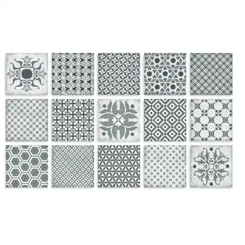 Gereduceerde Prijs Terre d'Azur Epoca Gris Decor Mix 15x15cm