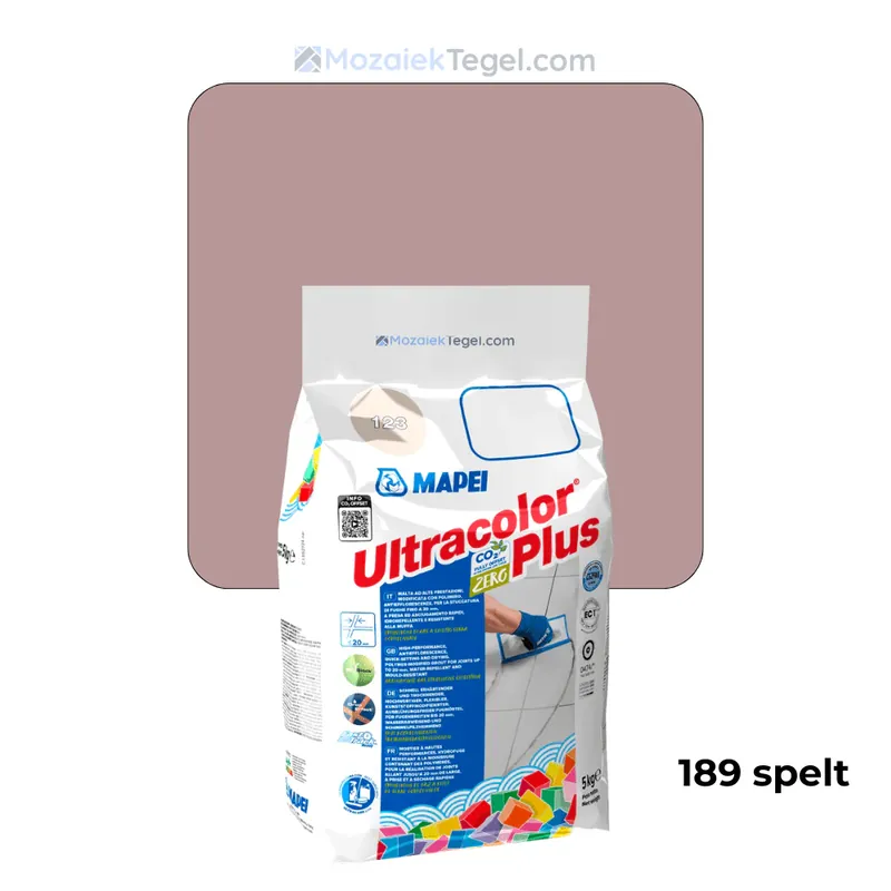 Mapei | Ultracolor Plus | 189 Spelt | Cementgebonden | Voegmiddel | 5KG Gereduceerde Prijs