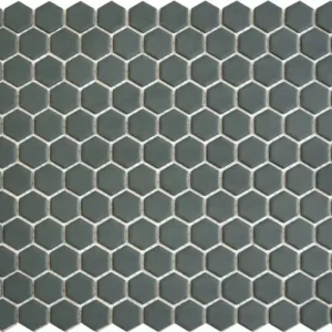 The Mosaic Factory Mozaïek Tegel Camo Green Matt Hexagons - 23x26mm Rechtstreeks Van De Fabrikant