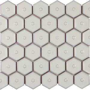 Uitverkoop The Mosaic Factory Hexagon by Osiris Hertman Café Latte Glossy