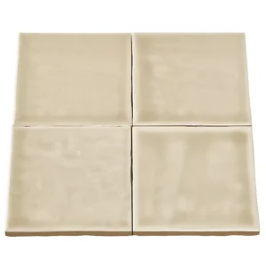 Hoge Kwaliteit DTG Handvorm Zin Arena Tegel 10x10 cm | Beige | Per stuk