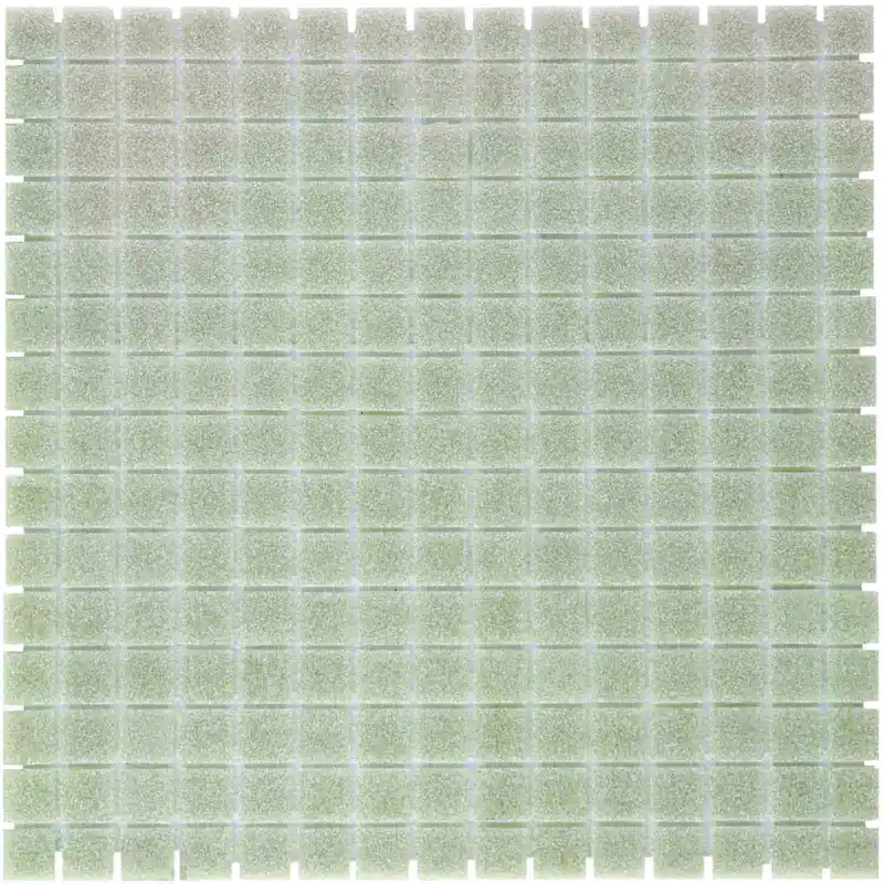 The Mosaic Factory Amsterdam Mozaiek Tegel Vierkant - Licht Grijs Glas Basic 322x322 mm Bestel Nu