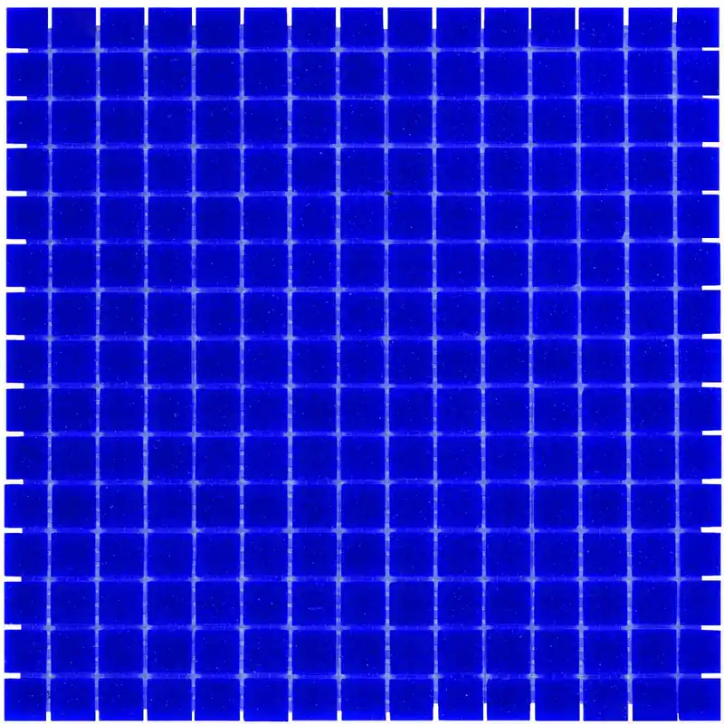The Mosaic Factory Amsterdam Mozaiek Tegel Vierkant - Kobalt Blauw Glas Basic 322x322 mm Favoriet