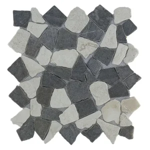 Stabigo Mosaic Y mix gray - cream 30x30 cm Merkproduct