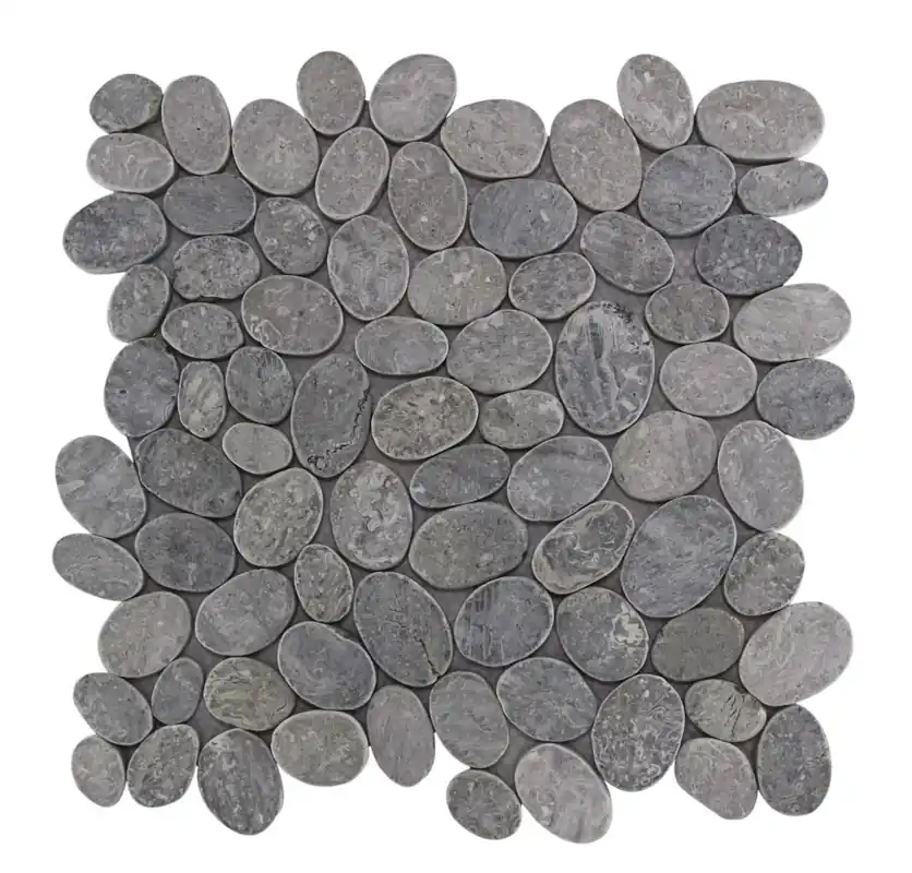 Stabigo Mosaic oval light gray 30x30 cm Meest Verkocht