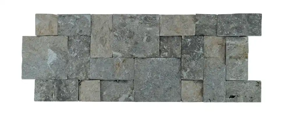 Steenstrips 06 Light Gray Marmer 20x50 cm Betaalbaar