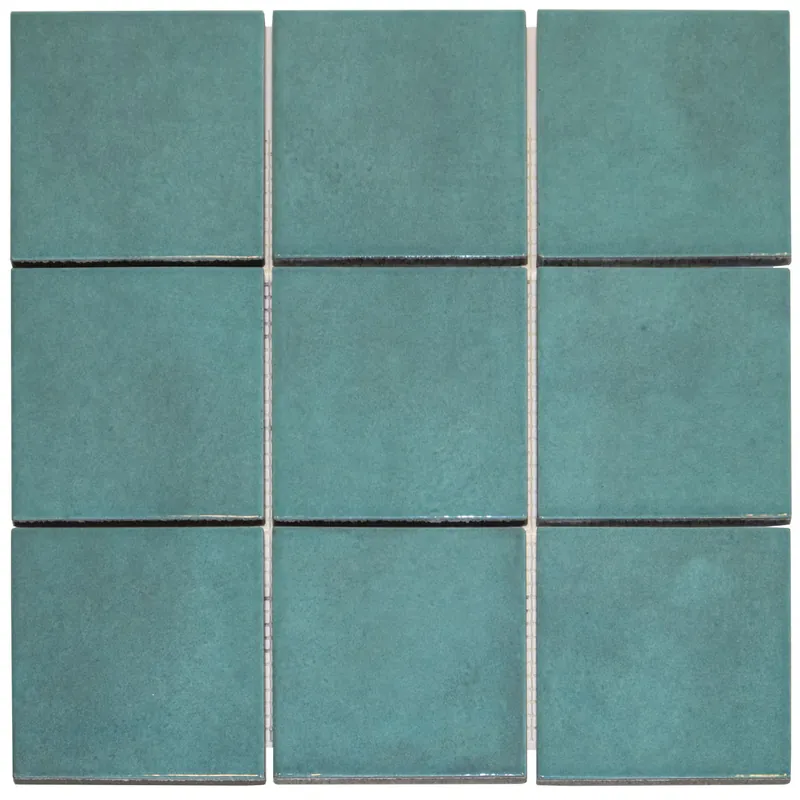 Hete Deal The Mosaic Factory Kasba Mozaïek Tegel Vierkant - Ocean Blue Glanzend Porselein 297x297 mm