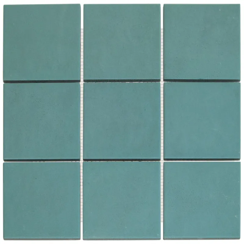 The Mosaic Factory Kasba Mozaïek Tegel Vierkant - Ocean Blue Mat Porselein 297x297 mm Premium