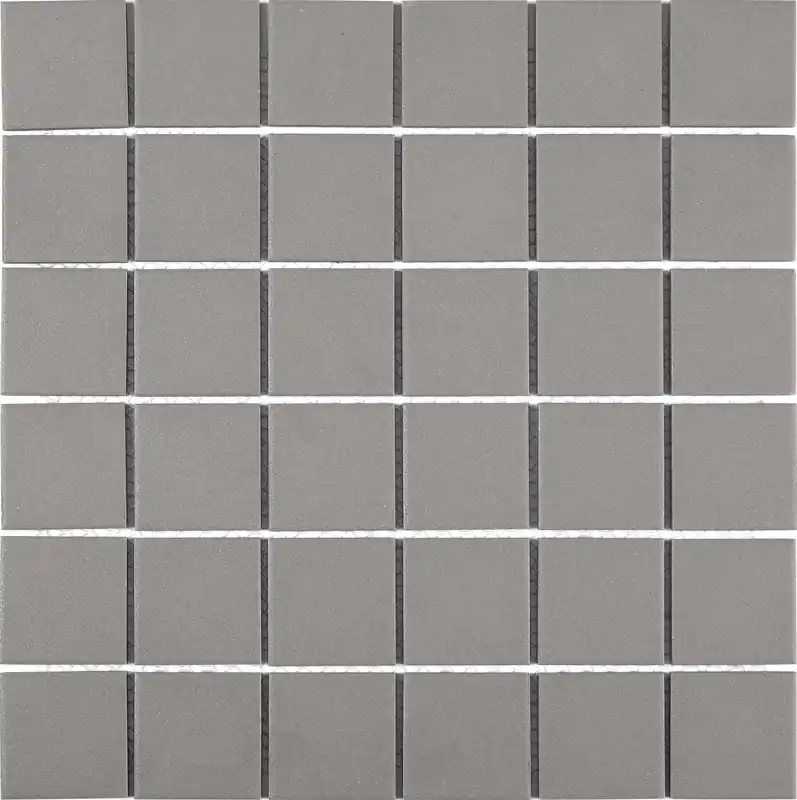Mozaïek tegels Dover Grijs 5x5 Anti-slip 30,6x30,6 - Vierkant Wand en vloer Ongeglazuurd porseleinen steengoed Merkproduct