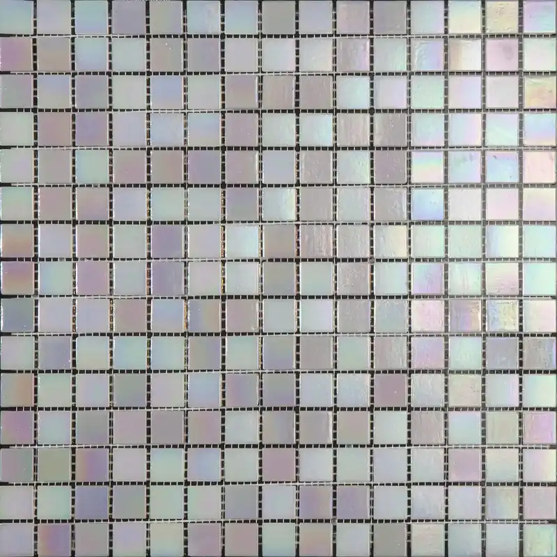 Mozaïek tegels Home Regenboog Wit 32,7x32,7 - Vierkant Wand en vloer Glas Beperkte Voorraad