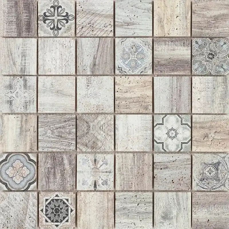 Flitsaanbieding Mozaïek tegels Hydra beige 30x30 - Vierkant Wandtegels Natuursteen
