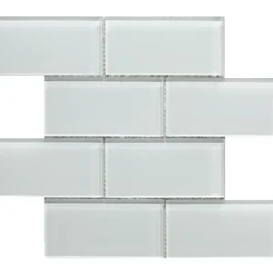 Speciale Aanbieding Mozaïek tegels Metro Wit 30x30 - Rechthoek Wandtegels Glas