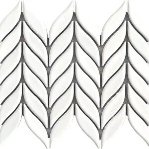 Mozaïek tegels Victory Wit Glans 27,51x21,96 - Onregelmatige Wandtegels Geglazuurde porseleinen steengoed Tijdelijk Beschikbaar