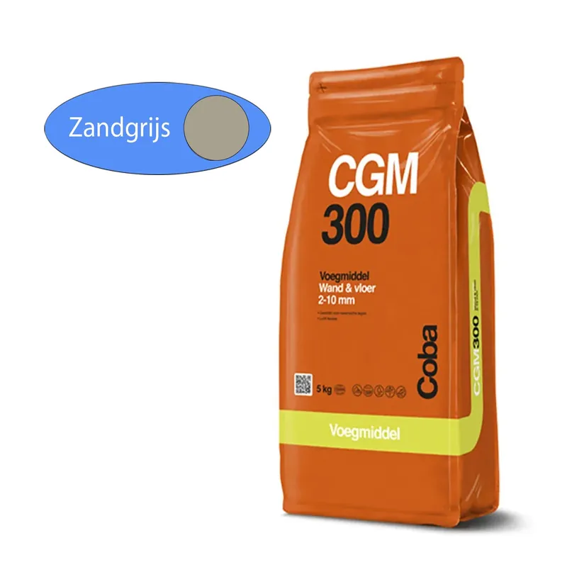 Coba CGM 300 Voegmiddel zandgrijs 5KG vloer en wand Merkproduct