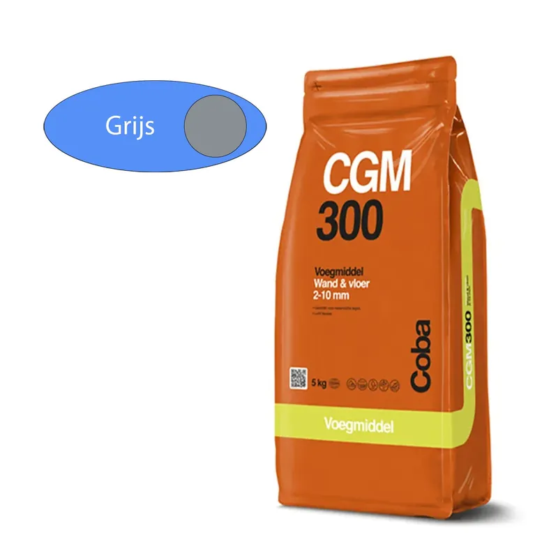 Coba CGM 300 Voegmiddel Grijs 5KG vloer en wand Laatste Kans
