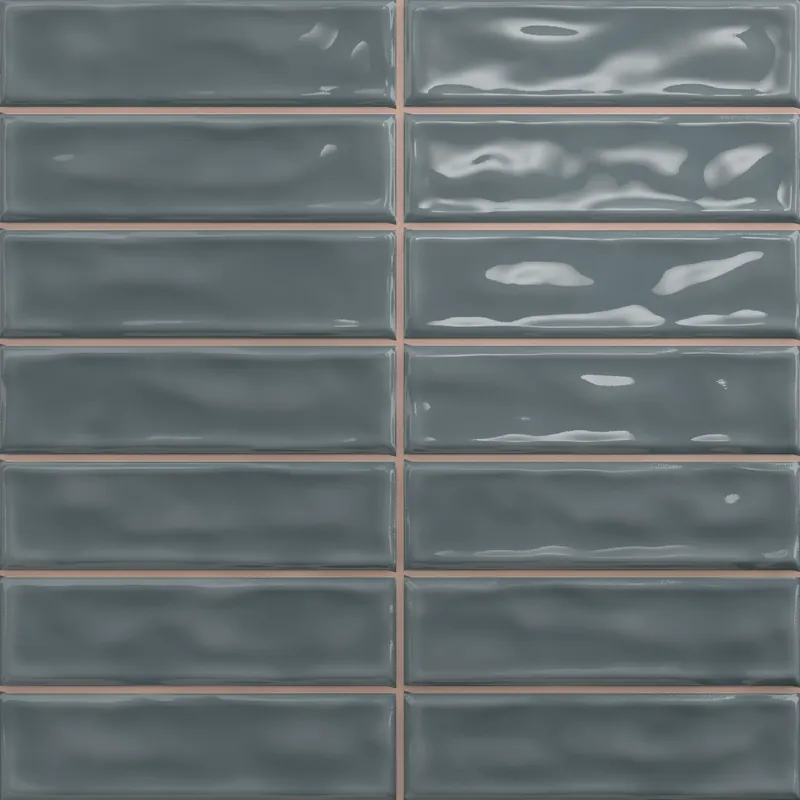 Uitverkoop Mozaiektegel Sticks Kitkat Mist Blauw Tegels 20 x 20 CM