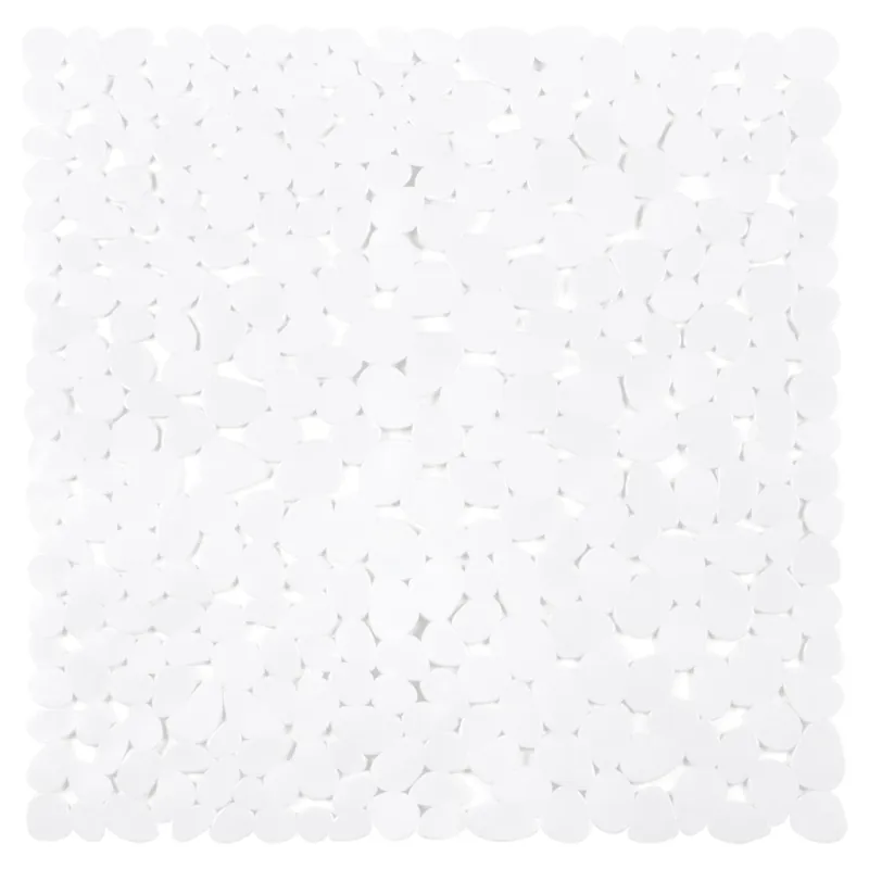 Differnz Lapis inlegmat douche - 100% PVC - anti-slip laag - 54 x 54 cm - wit Exclusieve Aanbieding