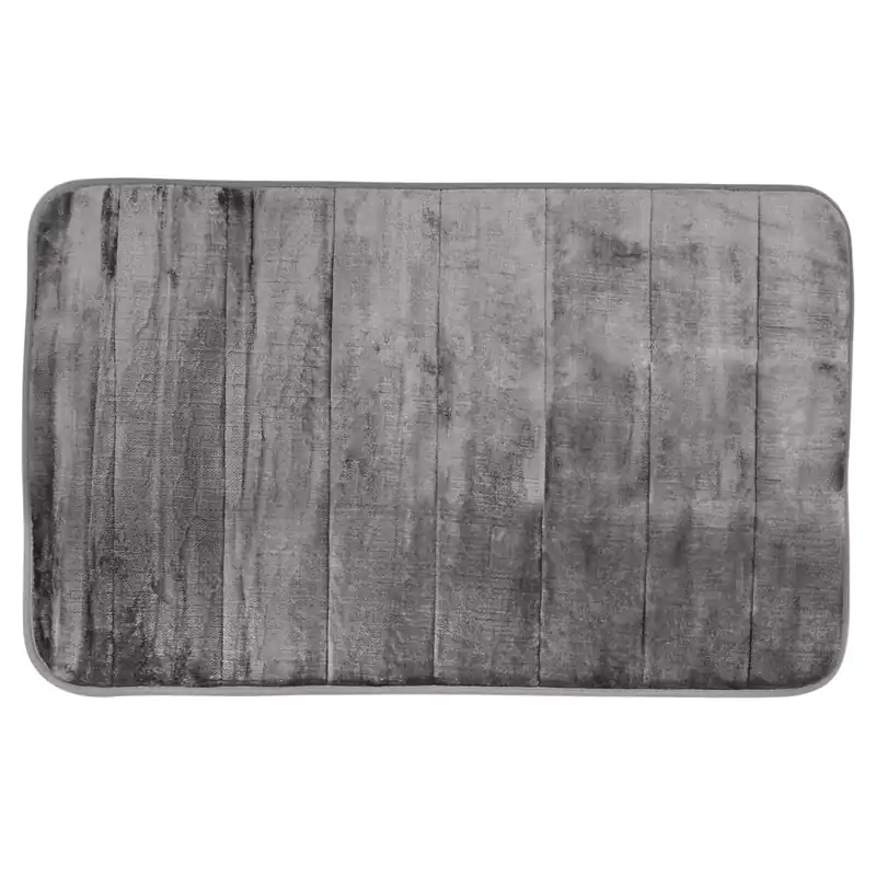 Differnz Relax badmat microfiber/normal foam - 50 x 80 cm - grijs Aanbieding