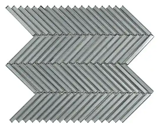 Mozaïektegel CR PLUS HG Glass WAMoz.285X305 Grey 8mm Glans Aanbieding