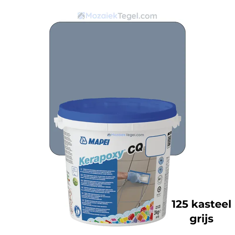 Mapei | Kerapoxy Easy Design | 125 Kasteel Grijs | Voegmiddel Direct Verzonden
