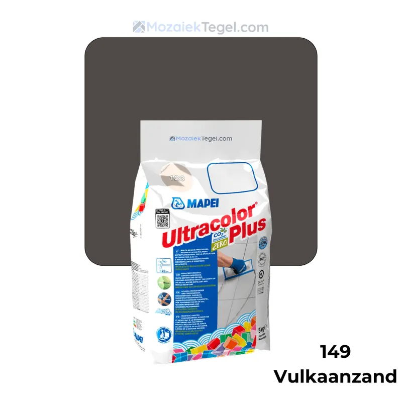 Shop Nu Mapei | Ultracolor Plus | 149 Vulkaanzand | Cementgebonden | Voegmiddel | 5KG
