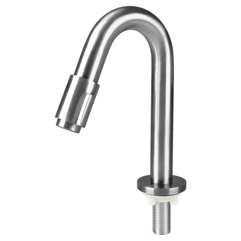 Hete Deal Differnz koudwaterkraan gebogen - 19 cm - mat chroom