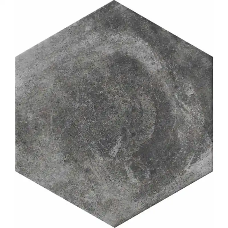 Beste Prijs Cir Miami 1063331 VLtegel 6-kant 240X277 Pitch Black 10mm Mat R10