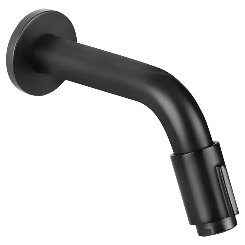 Differnz muurkraan koudwater - 10.7 cm - mat zwart Merkproduct