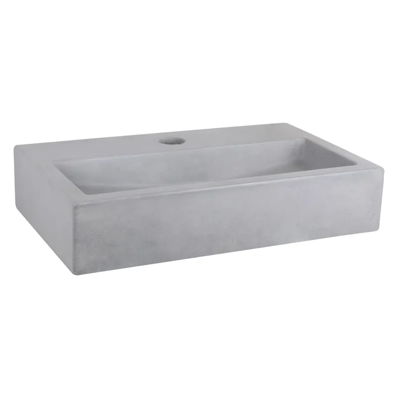Differnz Flat fontein beton - 38 x 24 x 8 cm - lichtgrijs Koop Online