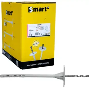 Spouwanker Smart verzinkt 8×200/300mm (=250st.) Gecertificeerd