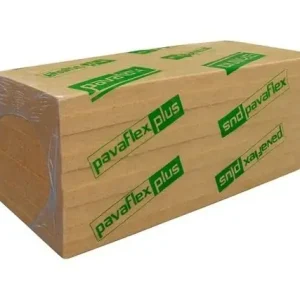Pavaflex plus 036 houtvezelplaat 1220x575x100mm Rd:2.75 4pl/pak (=2,81 m²) Bestel Nu
