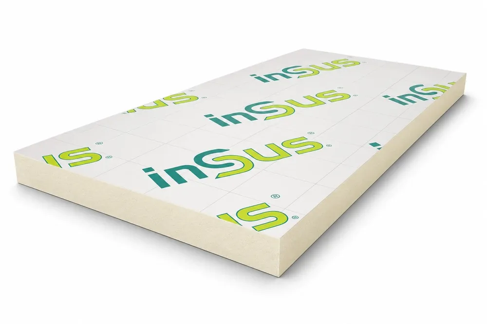 Insus PIR 2-zijdig aluminium 2400x1200x20mm Rd:0.90 (2,88 m²) Laatste Versie