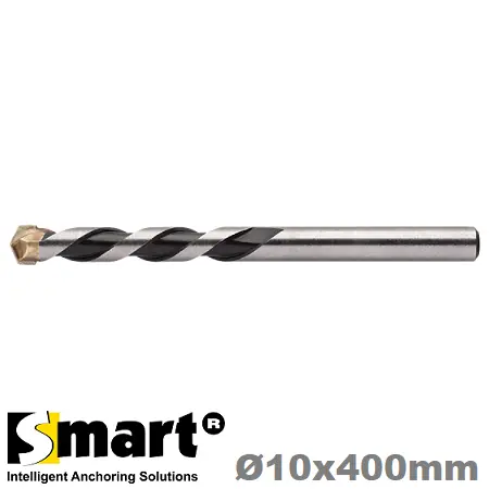 Betonboor professional Ø10x400mm (per stuk) Actieprijs