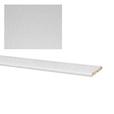Agnes kniklijst wit linnen 2600x51x4,3mm (per stuk) Gecertificeerd
