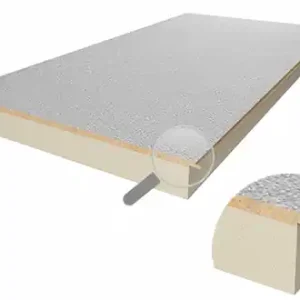 PIR + Agnes dak & zolderplaten wit stuc 1300x600x30+12mm Rd:1,35 (=0,78m²) Express Levering