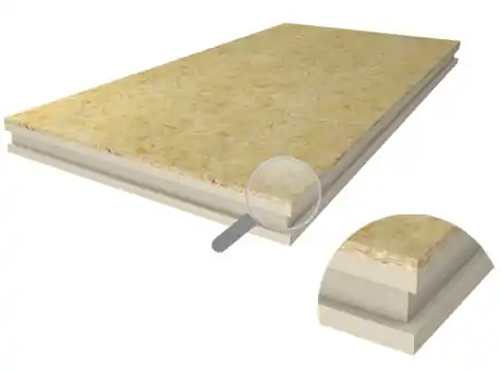 PIR + OSB vloerplaten 1200x600x70+9mm T&G Rd:3.15 (=0,72m²) Beste Prijs