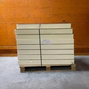XPS kantplank liplas cementgrijs 1200x200x100+10mm Rd:2,90 (= 30 stuks) Flitsaanbieding