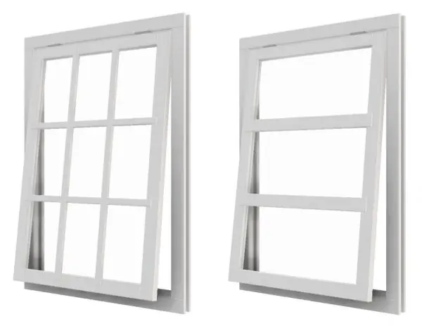 Uitzetraam enkel wit Douglas 76,8×116,8cm +kozijn 90,2×130,2cm incl beslag Betaalbaar